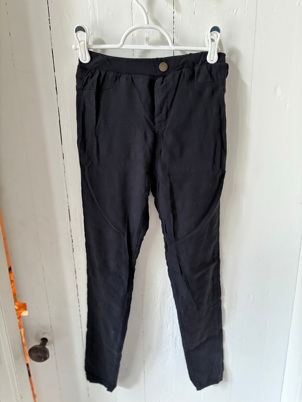 Shein Leggings with faux snap button size small
